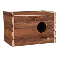 Домик для гнезда для птиц TRIXIE - Natura, cockatiels ,  30 x 20 x 20 см / D- 7,8 см